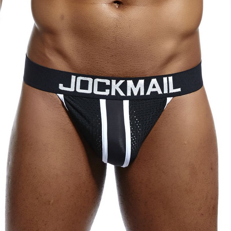 Jockmail Mesh Detail Jockstrap Underwear - Barabros