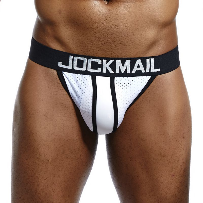 Jockmail Mesh Detail Jockstrap Underwear - Barabros