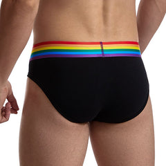 JOCKMAIL Sexy Gay Pride Cotton Briefs Underwear - Bara Bros