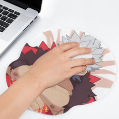 Lava Bara Bro 3D Oppai Mousepad with Wrist Rest Support - Barabros