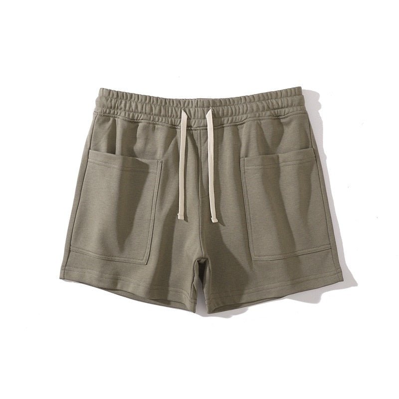 Men Solid Comfort Pocket Gym Shorts - Bara Bros