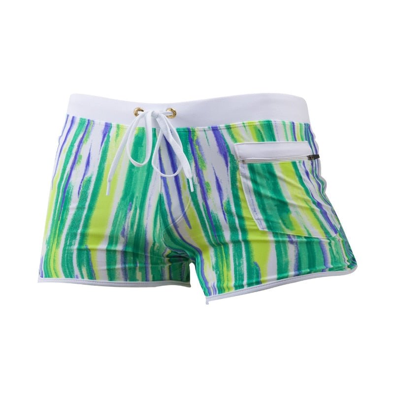 Men's Borderline Stripe Swim shorts - Barabros