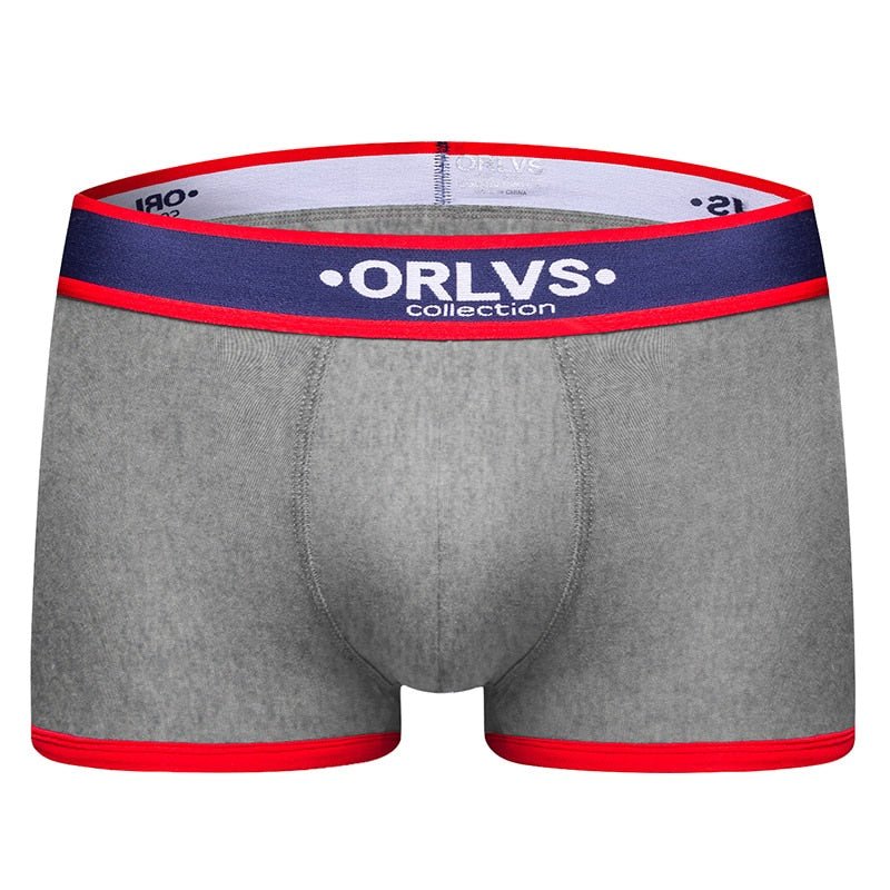 ORLVS Gay Men's Boxer Cotton Underwear - Bara Bros