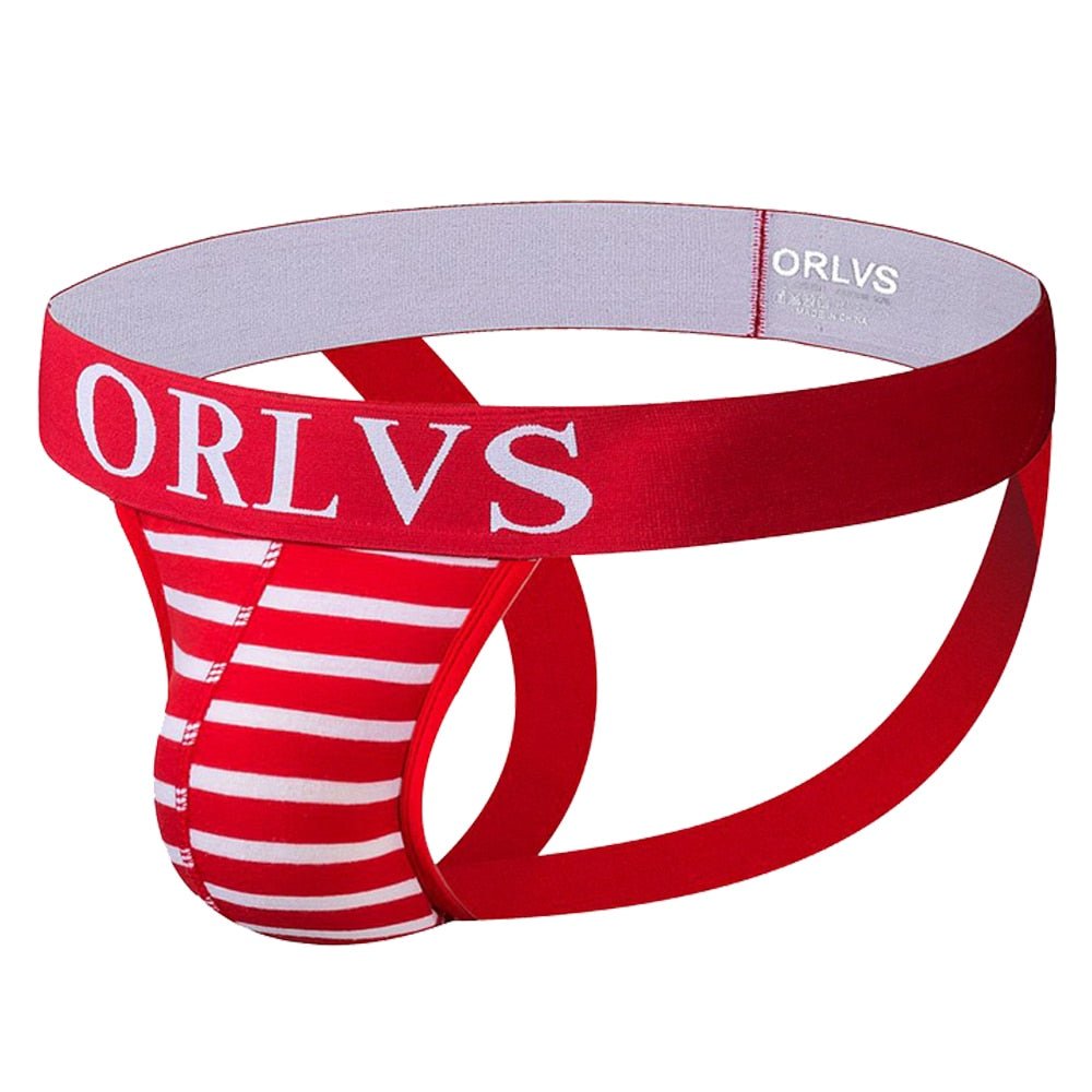 ORLVS Stripe Jockstrap Underwear - Bara Bros