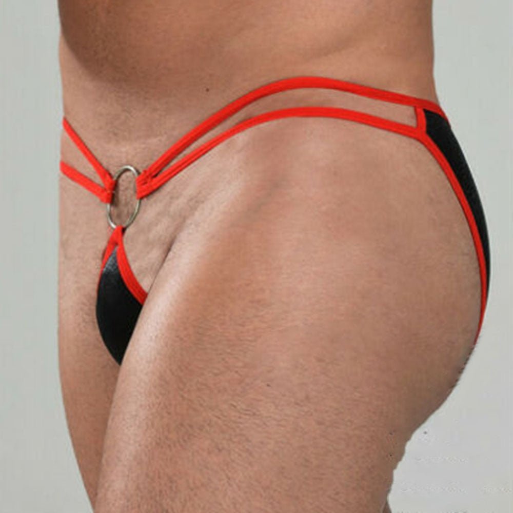 Seduce and Entice - Men's Mesh O-Ring G-String Thong - Barabros