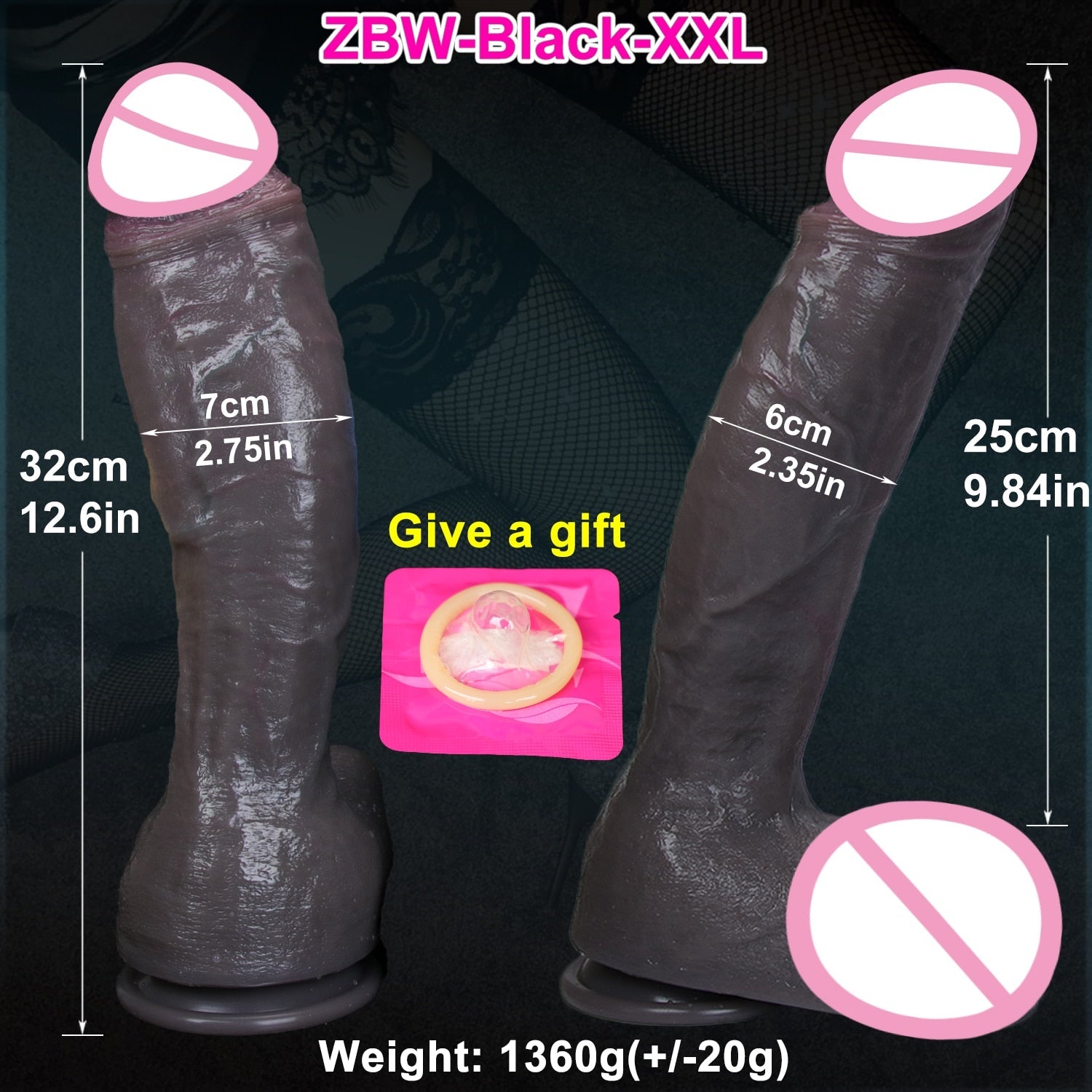 Soft Realistic Thick Dildo - Pleasure Anzhong - Barabros