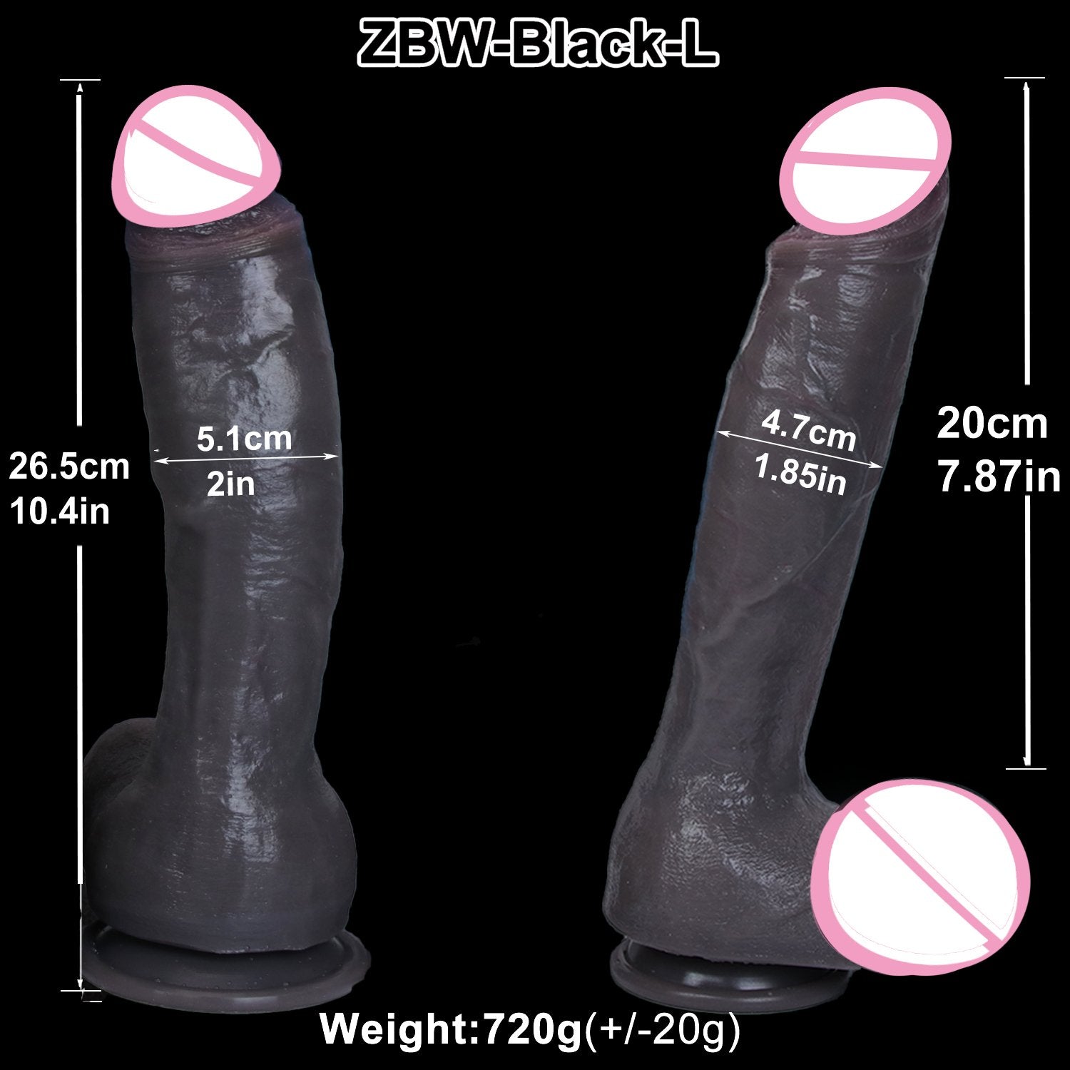 Soft Realistic Thick Dildo - Pleasure Anzhong - Barabros