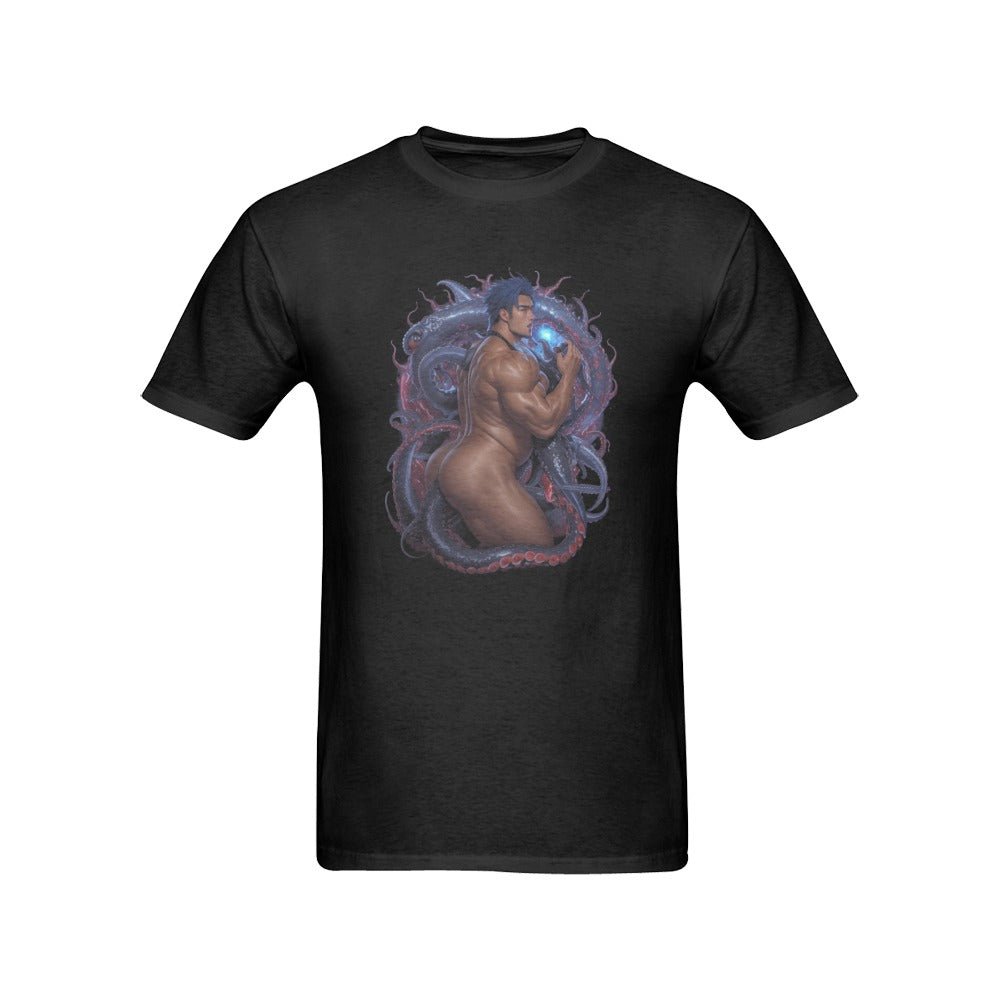 Tentacle Monster Bara Art Anime Men's T-Shirt - Bara Bros