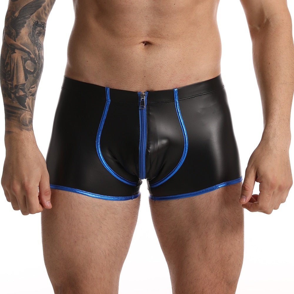 The Flashy Brief Zipper Trunks - Barabros