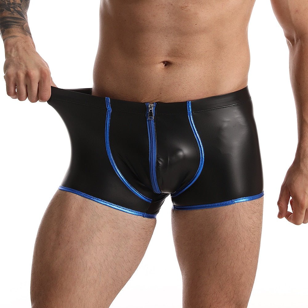 The Flashy Brief Zipper Trunks - Barabros