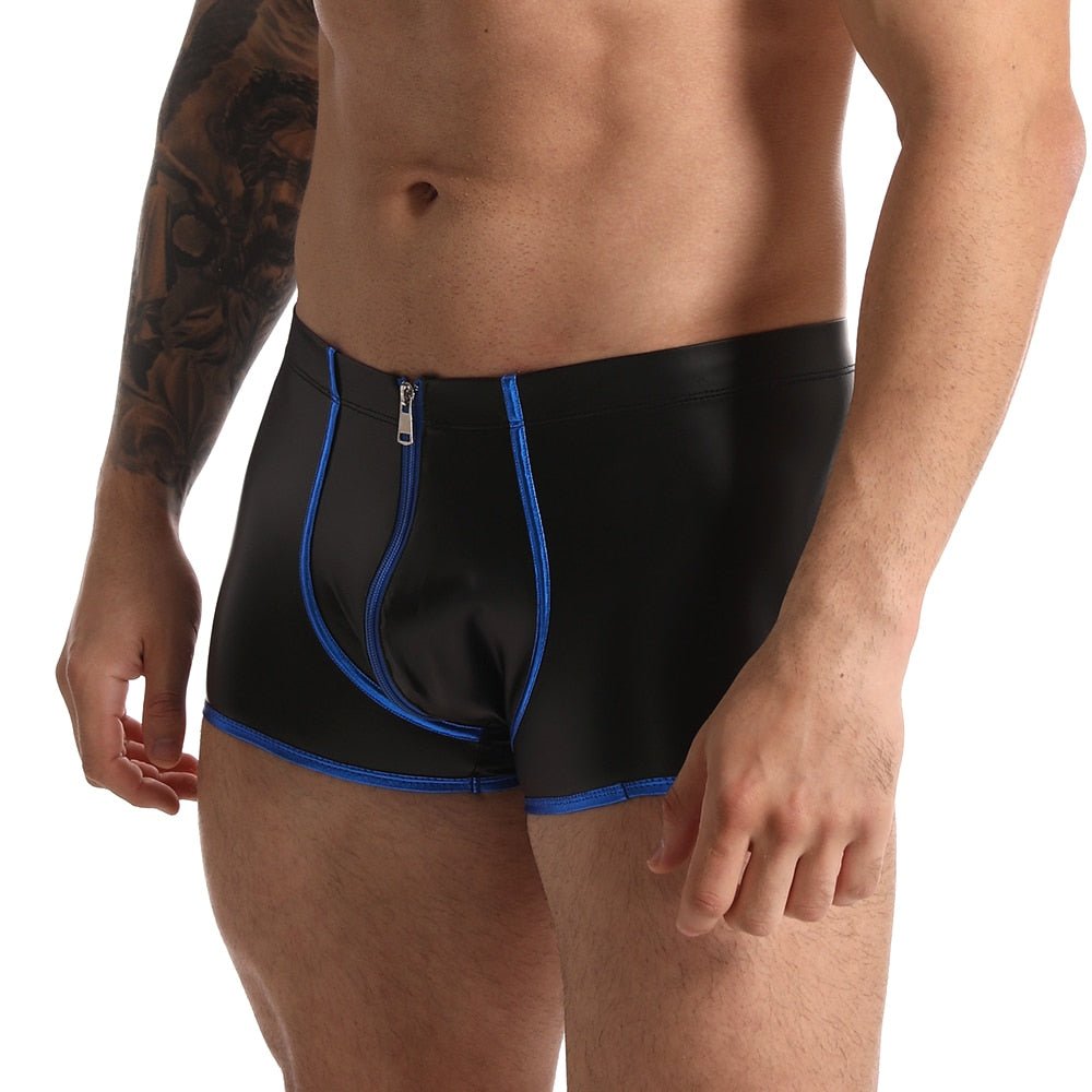 The Flashy Brief Zipper Trunks - Barabros